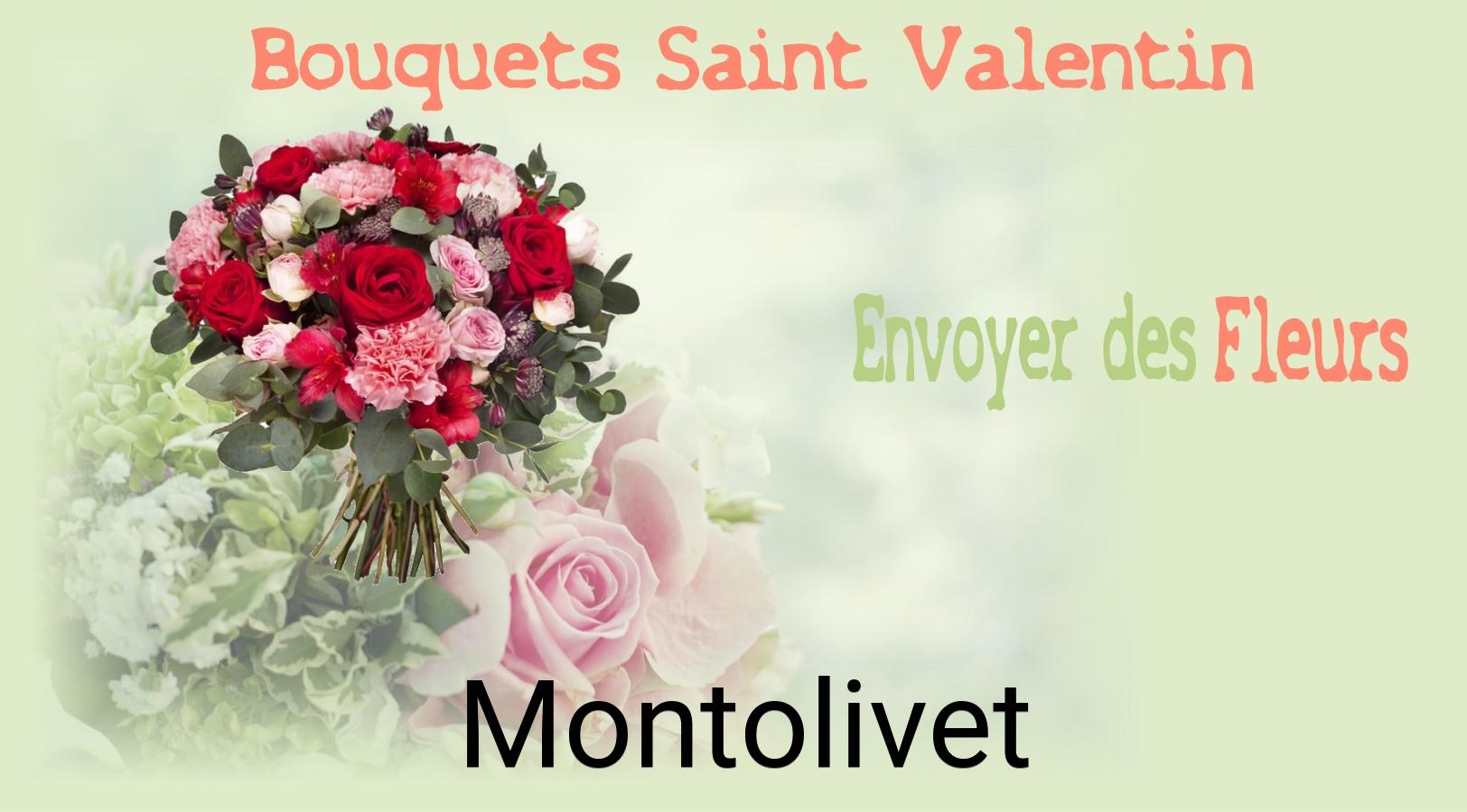 Roses de Saint-Valentin livrées à Montolivet